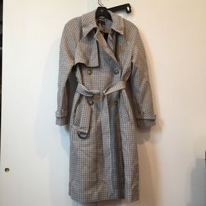 Topshop Angie plaid coat, US 4 (new with tags)